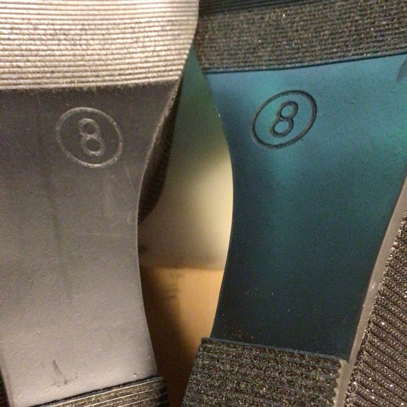 BETSYVILLE SHINE/BLACK WEDGES - Picture 5 of 6